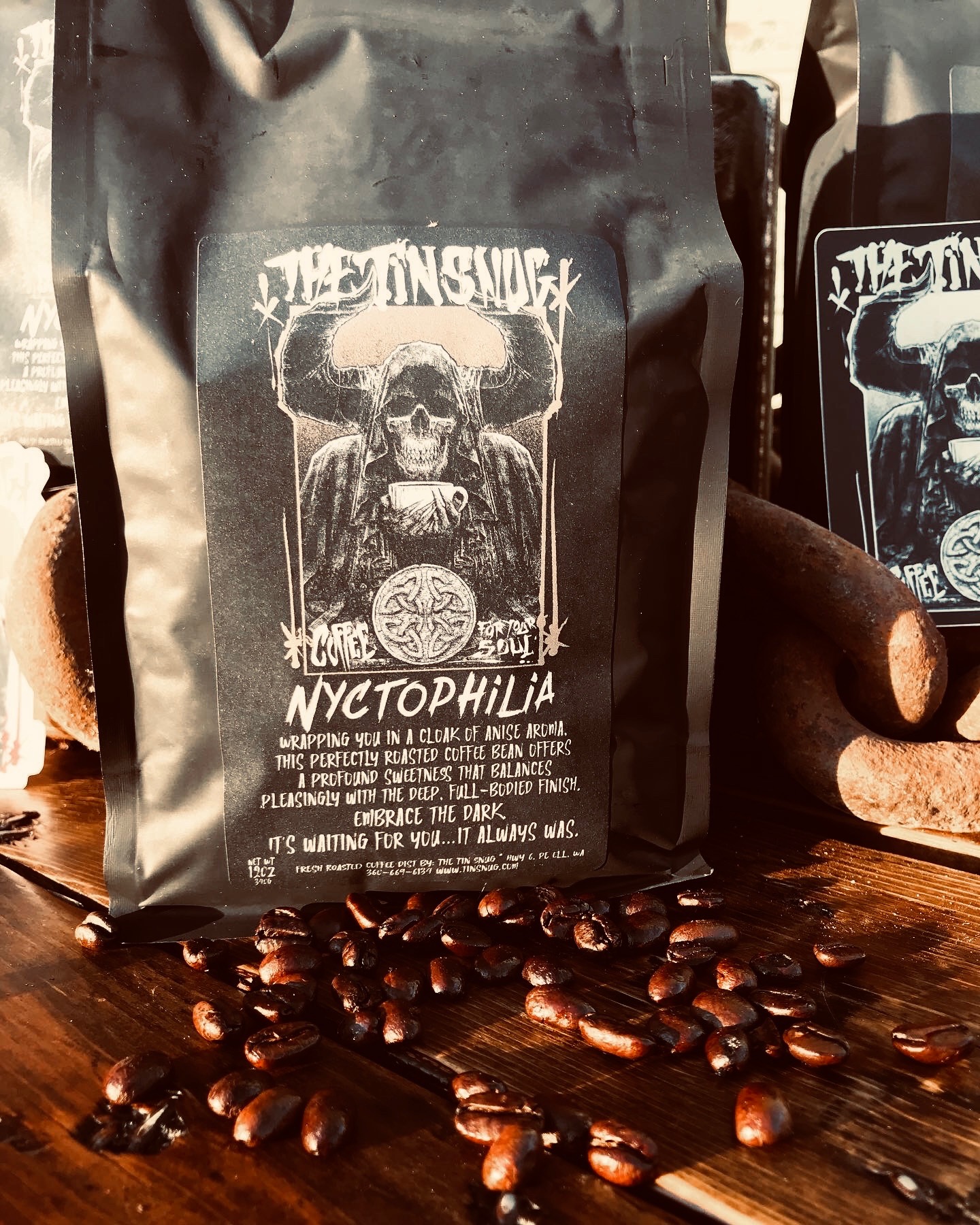 "Nyctophilia" Whole Bean Coffee - 12 oz