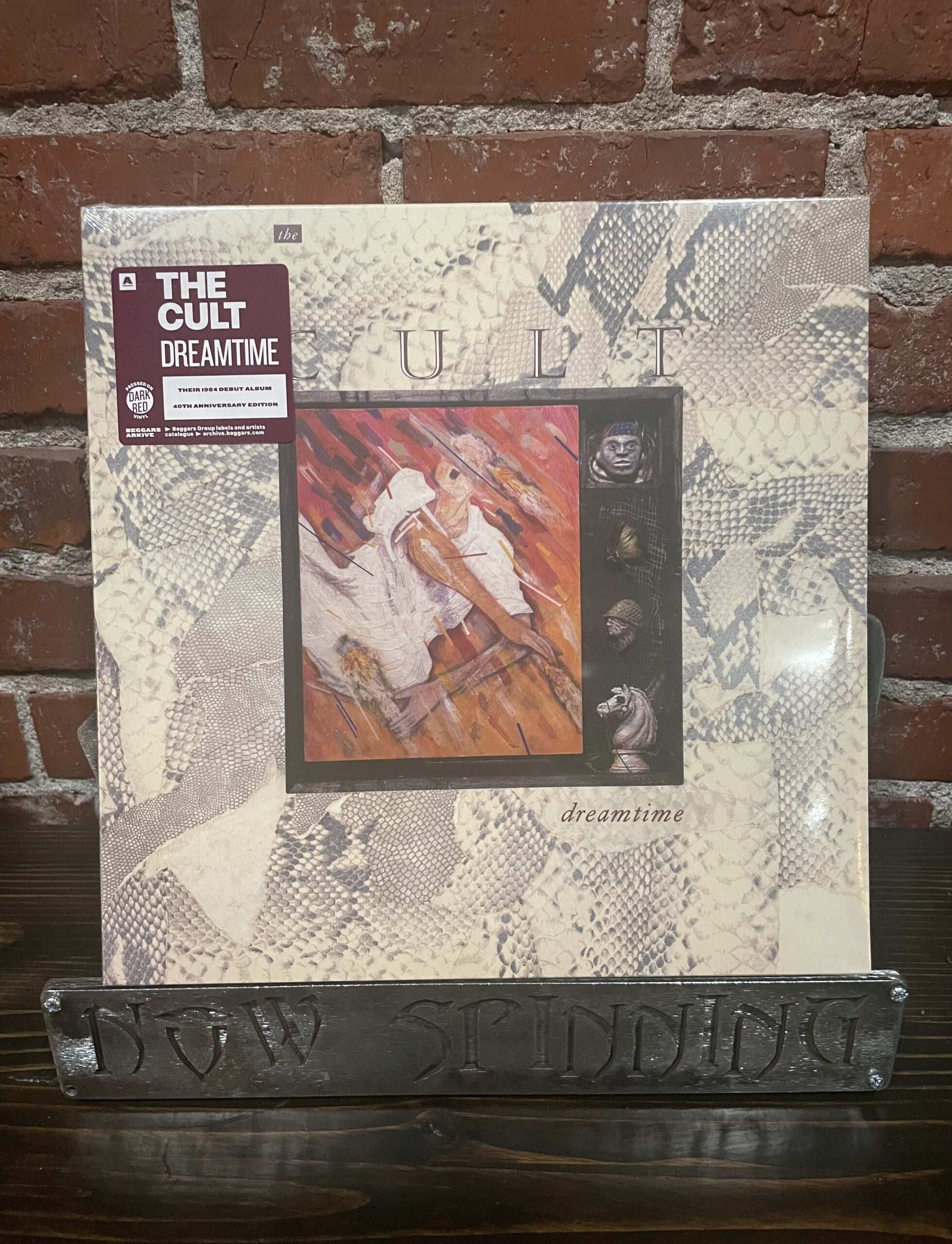 The Cult: Dreamtime LP 40th Anniversary Dark Red Vinyl
