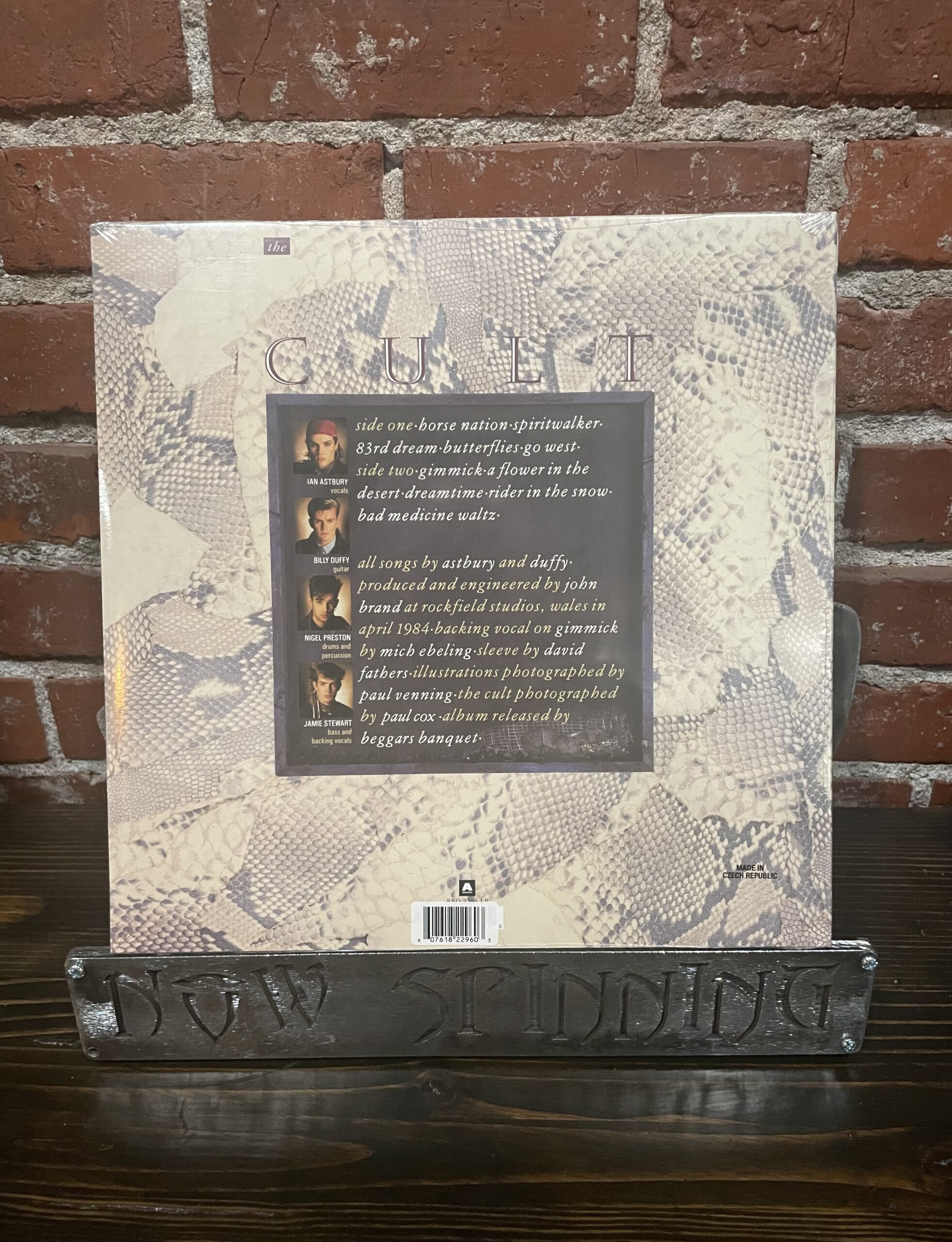 The Cult: Dreamtime LP 40th Anniversary Dark Red Vinyl - Image 2