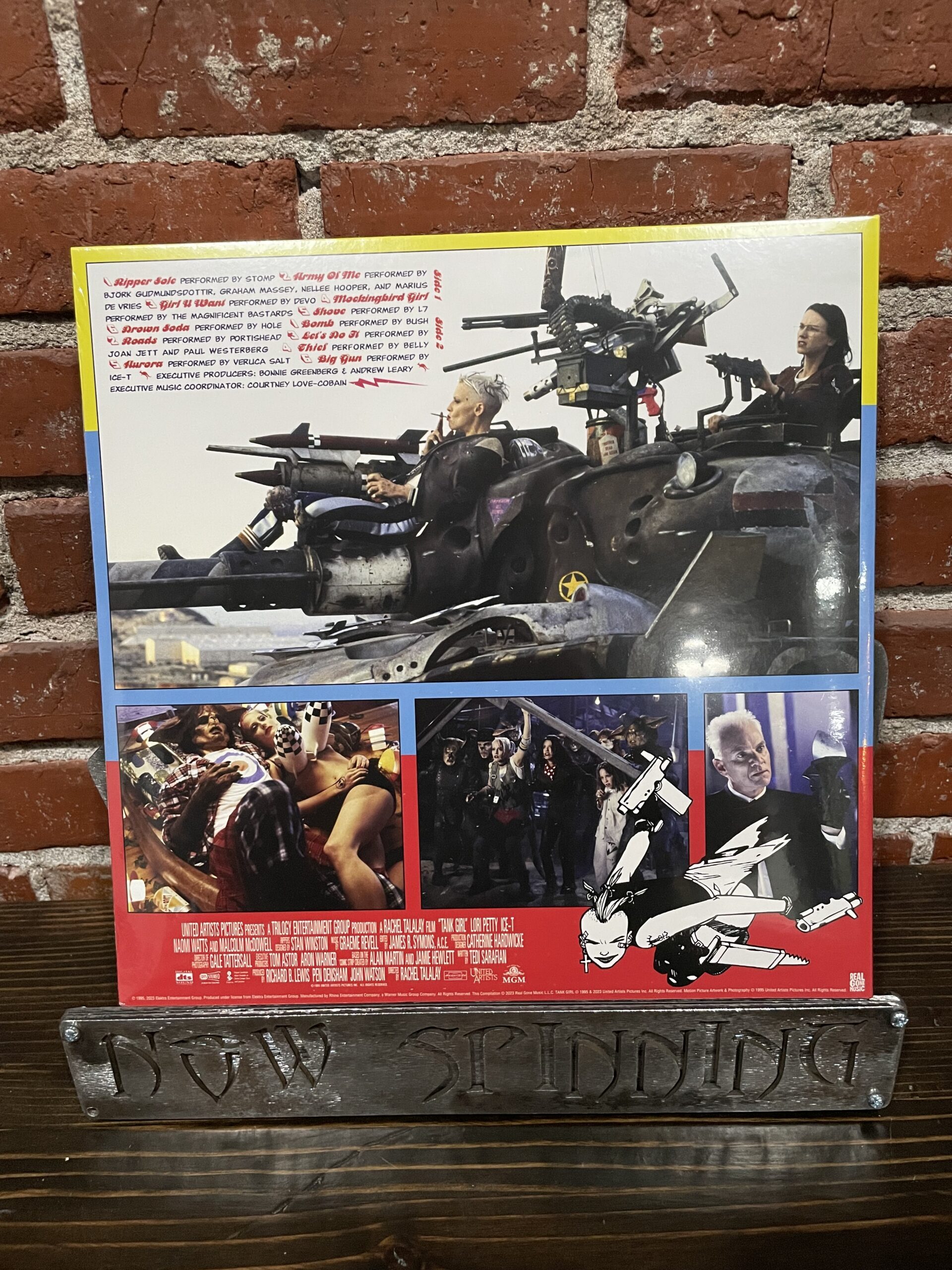 Various Artists: Tank Girl Soundtrack LP (Red Smoke Vinyl) - Image 2