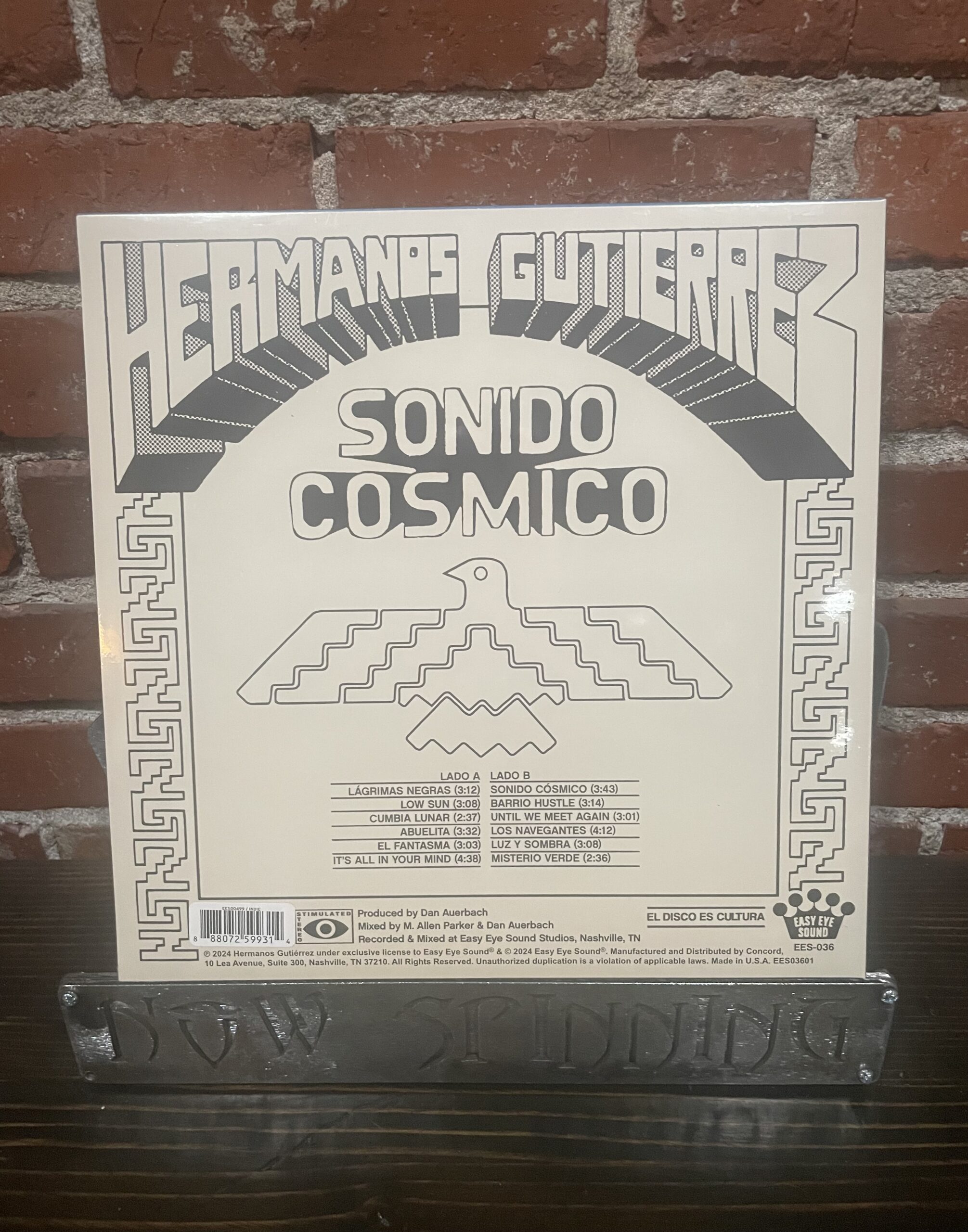 Hermanos Gutierrez: Sonido Cosmico (Indie Exclusive) LP Blue/Green Splatter Vinyl - Image 2