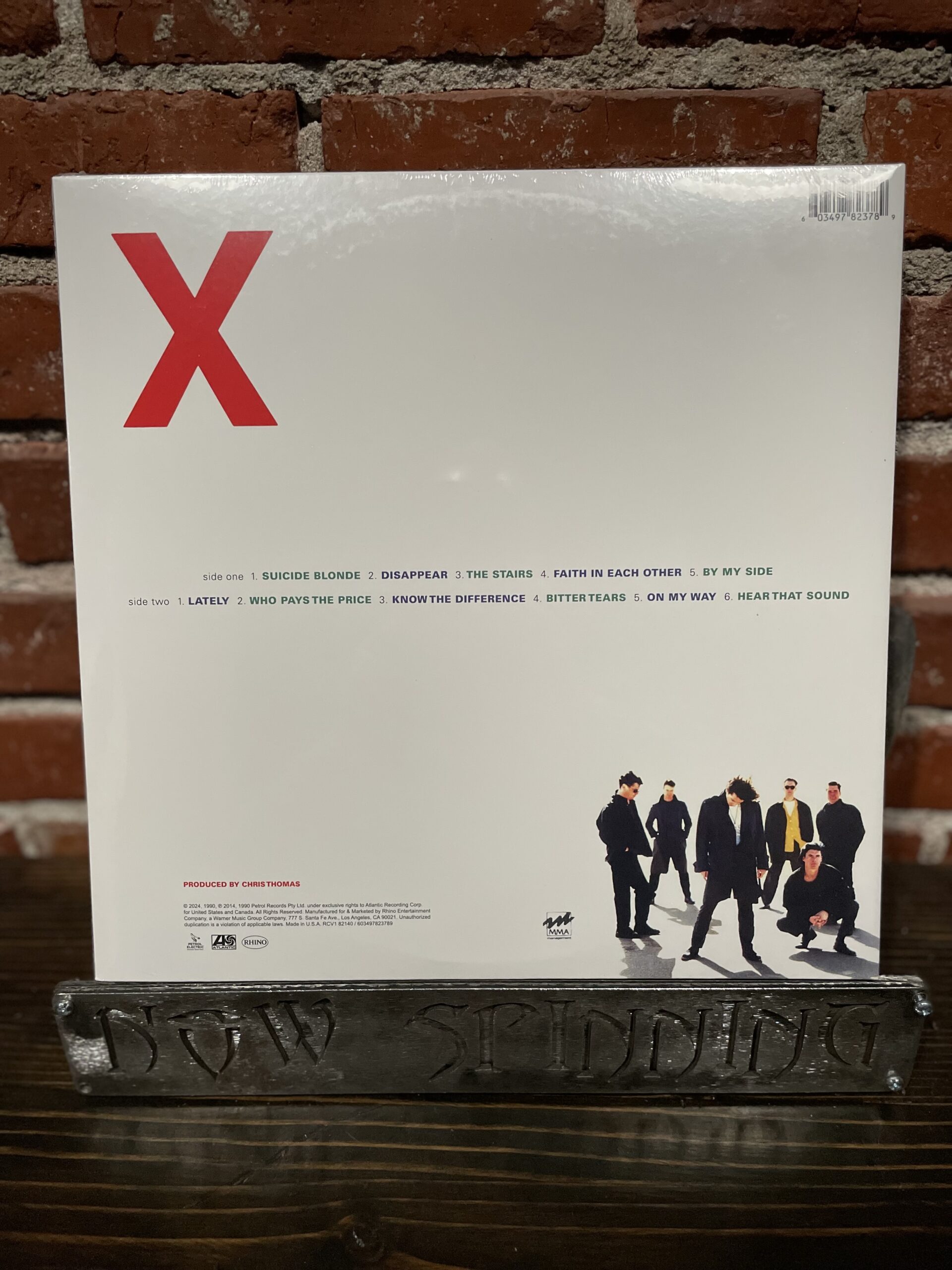 INXS: X LP Rhino Rocktober Translucent Red Vinyl - Image 2
