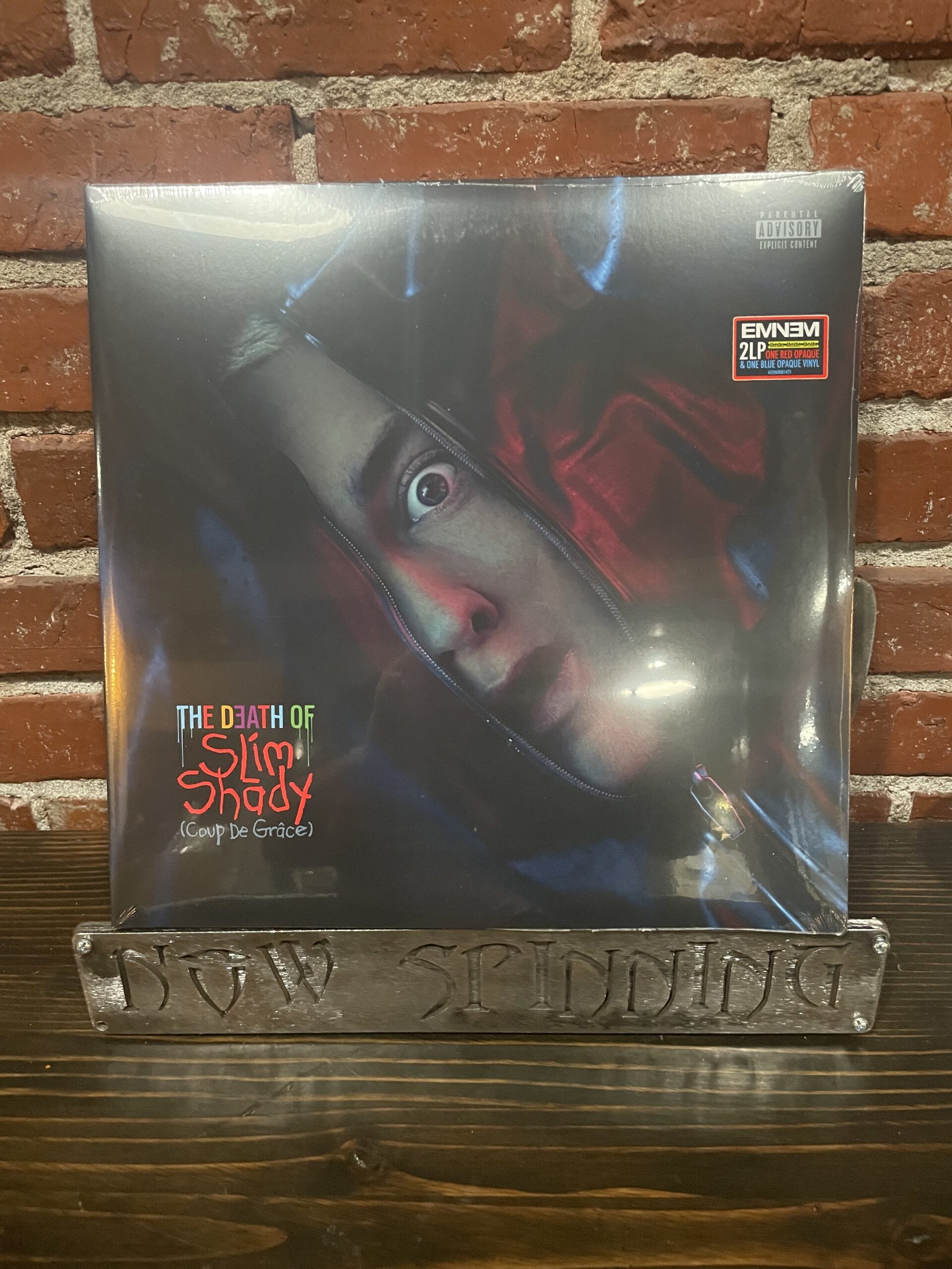 Eminem: The Death of Slim Shady (Coup de Grace) 2LP Red & Blue Vinyl
