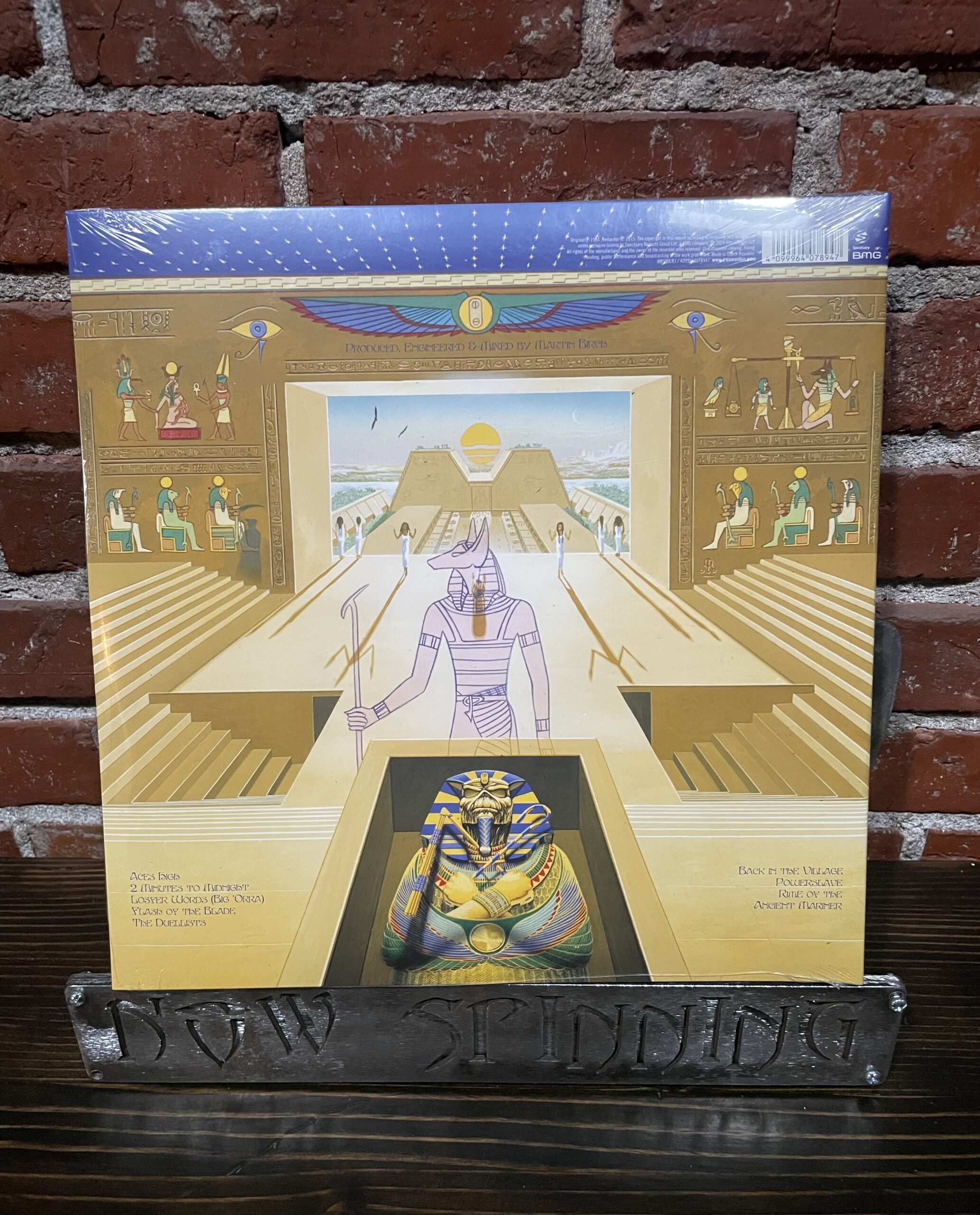 Iron Maiden: Powerslave LP 40th Anniversary Zoetrope Vinyl - Image 2