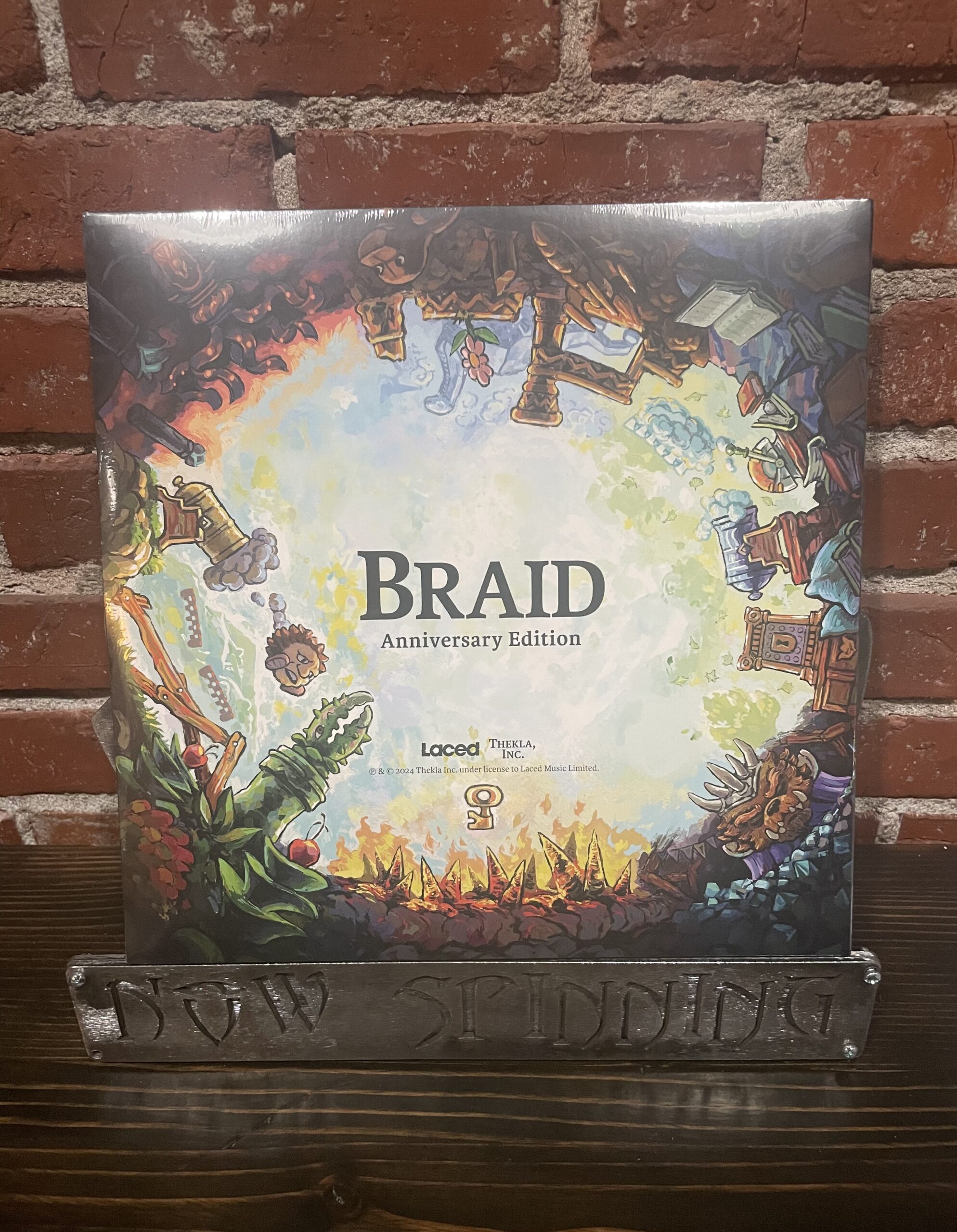 Various Artists: Braid OST 2LP Anniversary Edition Heavyweight Black Vinyl - Image 2