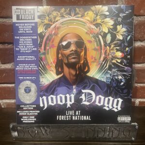 Snoop Dogg: Live at Forest National 2LP Collector's Edition Black & White Smoke Vinyl RSD Black Friday