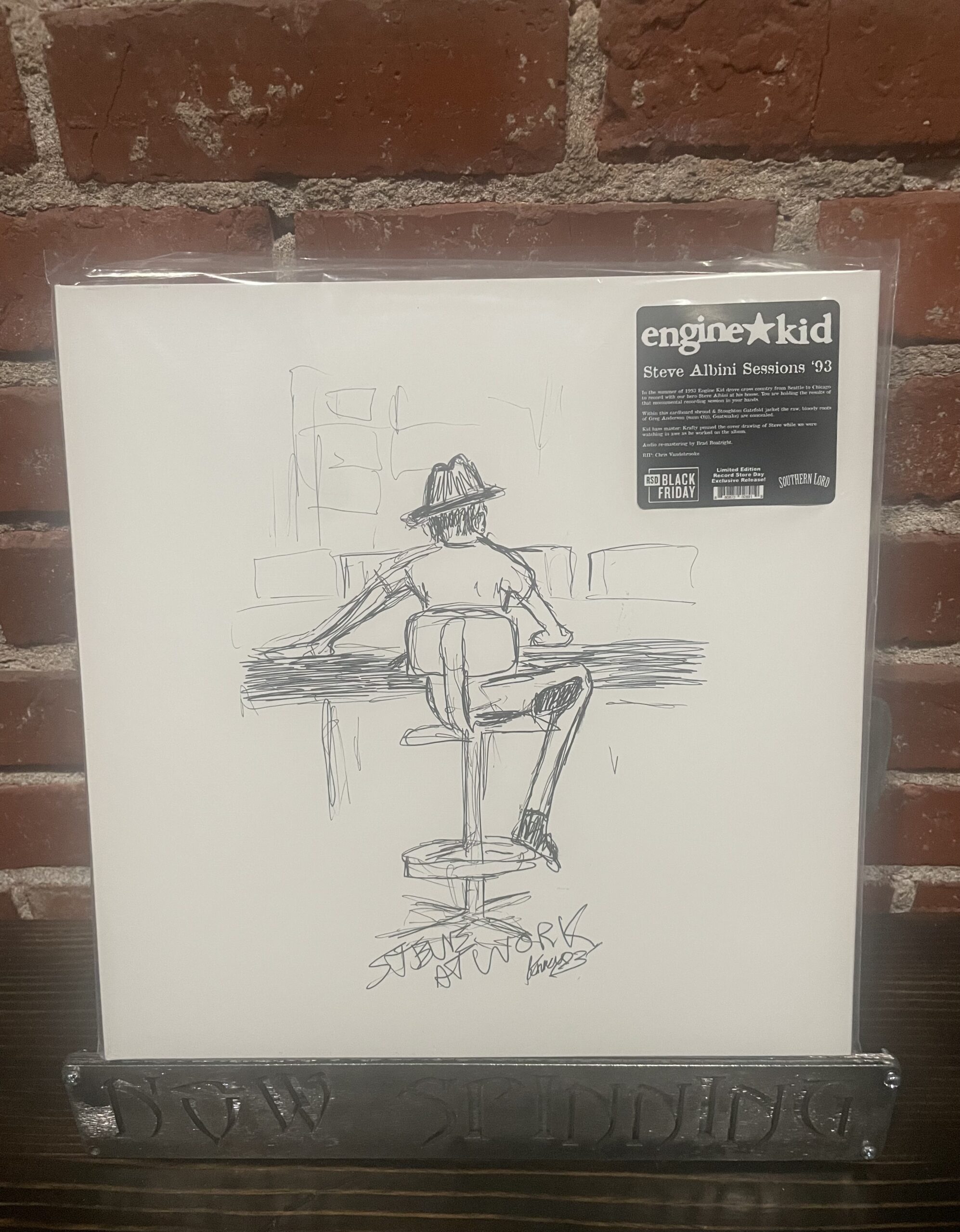 Engine Kid: 1993 Steve Albini Sessions 2LP Limited Edition Vinyl RSD Black Friday