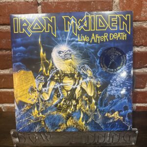 IRON MAIDEN: Live After Death 2LP 40th Anniversary Edition Yellow & Blue Vinyl