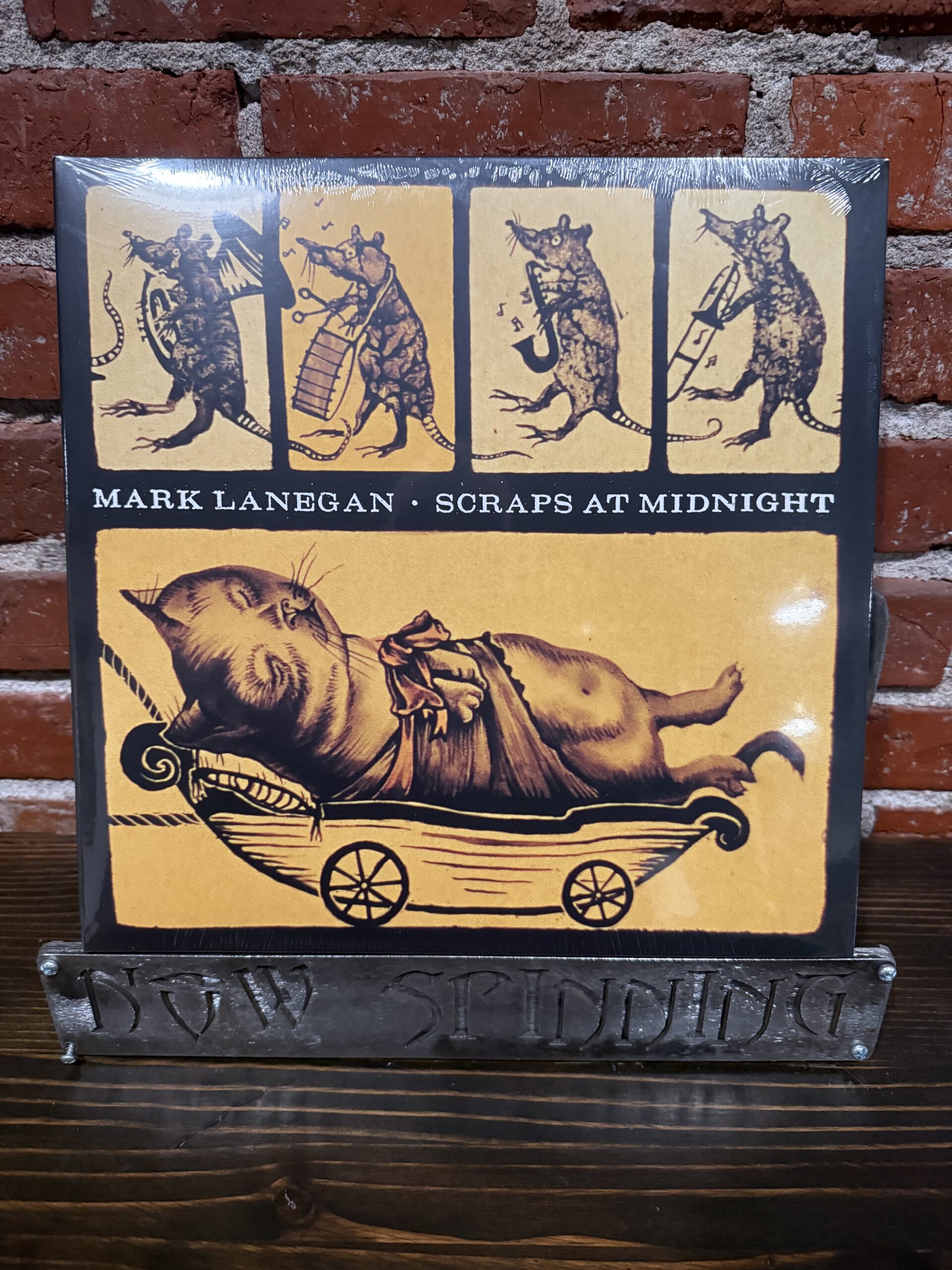 MARK LANEGAN: Scraps at Midnight LP w/ DL Card Vinyl