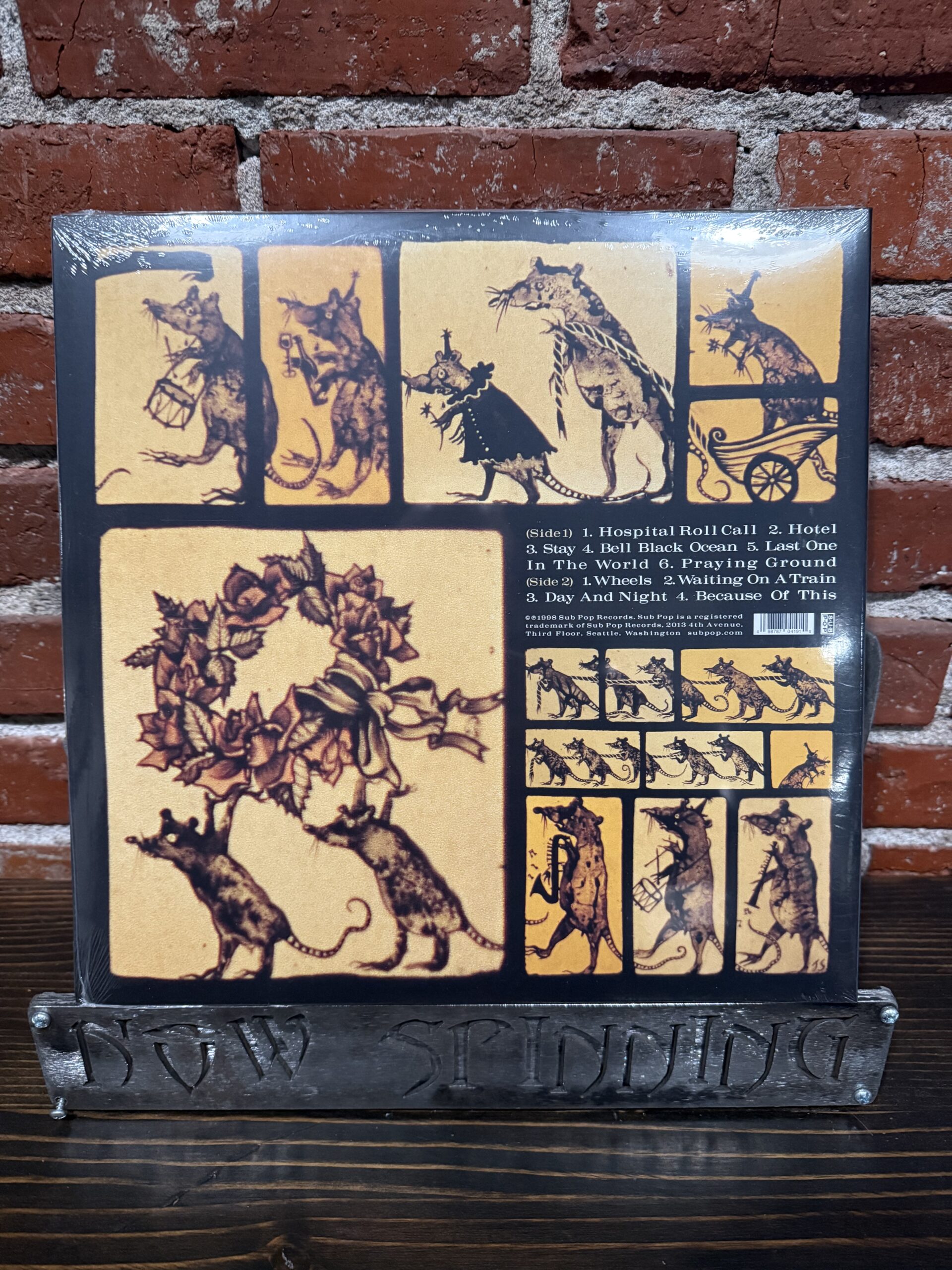 MARK LANEGAN: Scraps at Midnight LP w/ DL Card Vinyl - Image 2