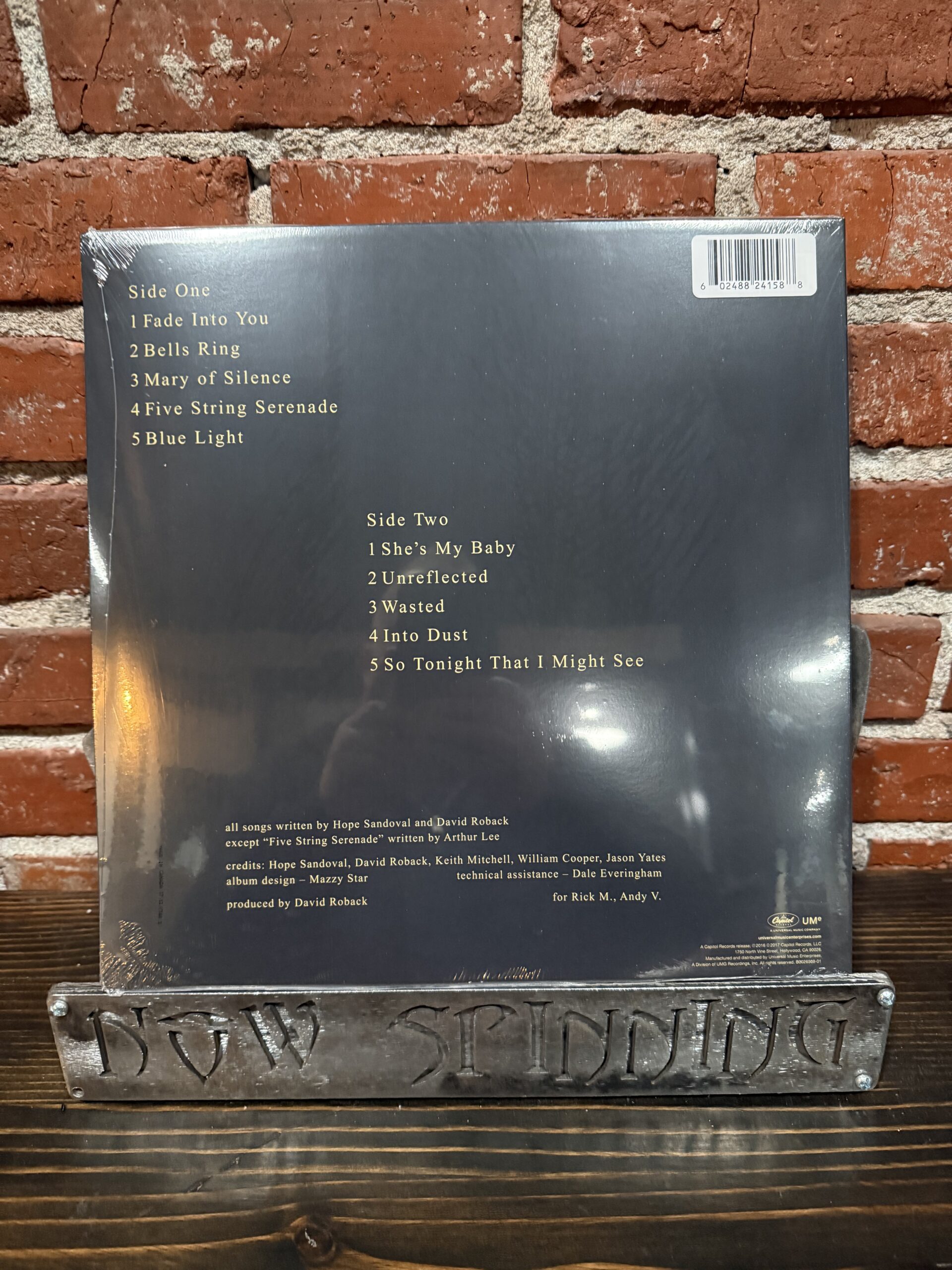 MAZZY STAR: So Tonight That I Might See LP Capitol Records Opaque Magenta Swirl Vinyl - Image 2