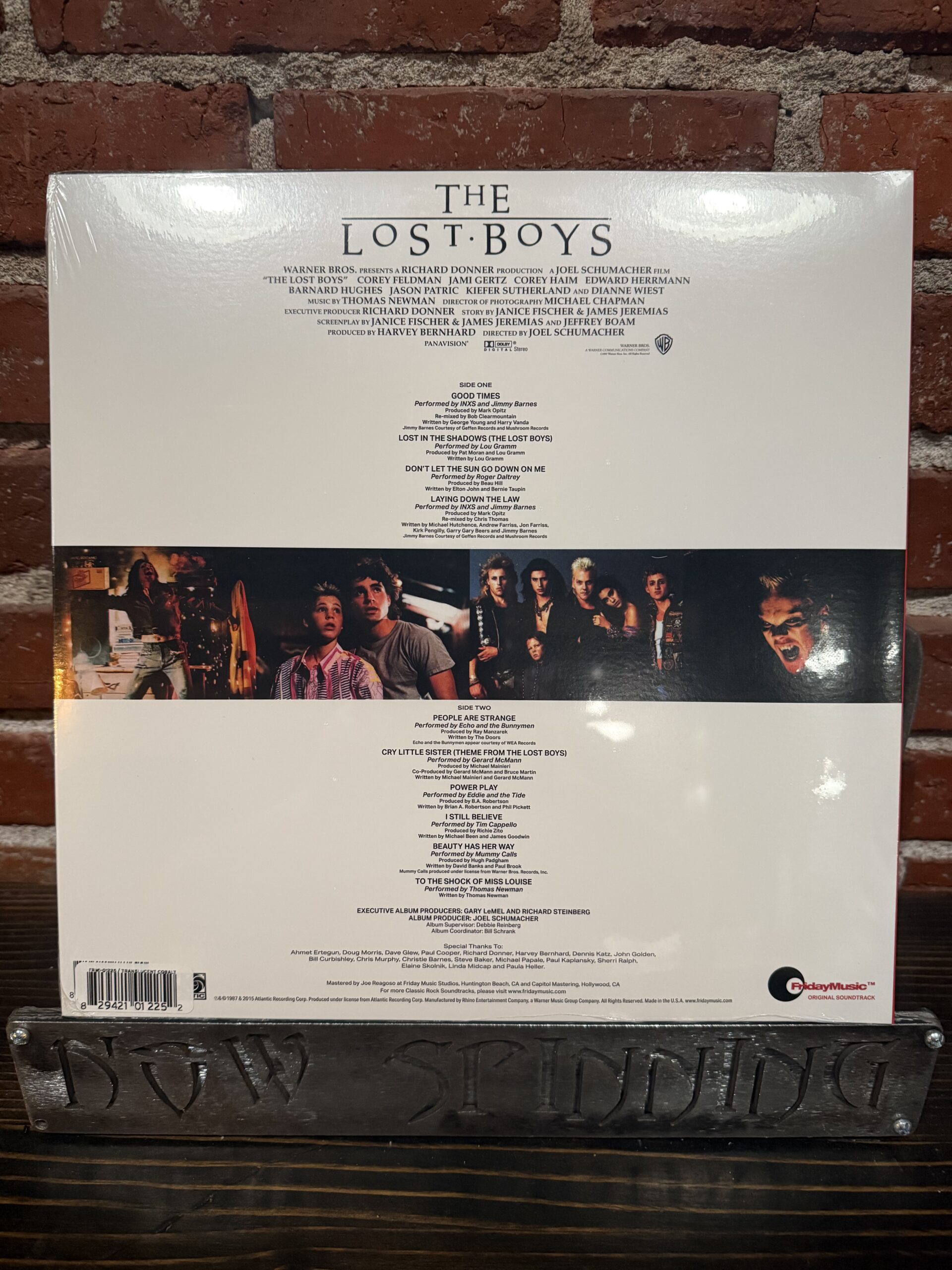 VARIOUS ARTISTS: The Lost Boys OST LP Cobalt Blue Vinyl - Image 2