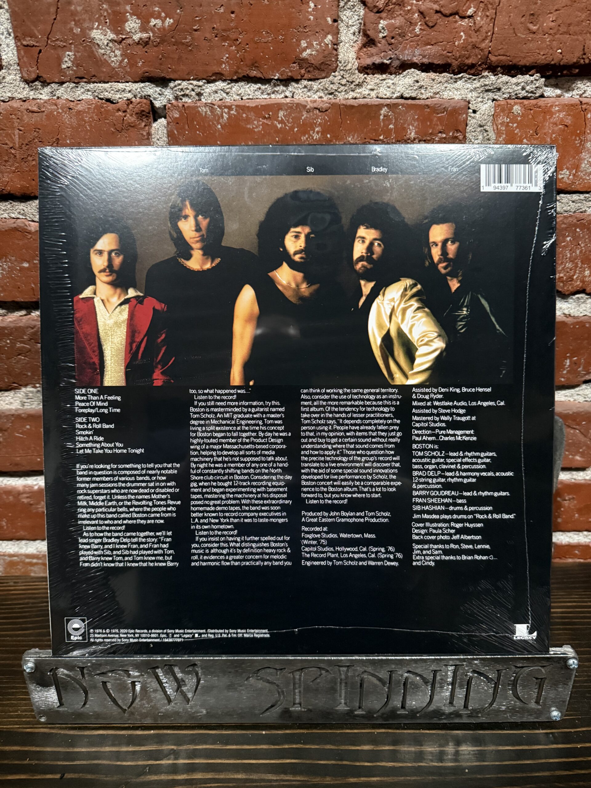 BOSTON: Boston (S/T) LP 150g Vinyl - Image 2