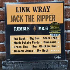 LINK WRAY: Jack the Ripper LP Mono Blood Red Vinyl