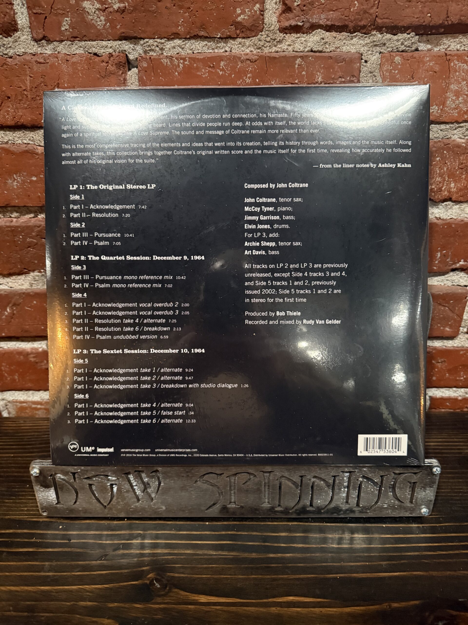 JOHN COLTRANE: The Complete Masters 3LP Vinyl w/ Booklet Impulse Records - Image 2