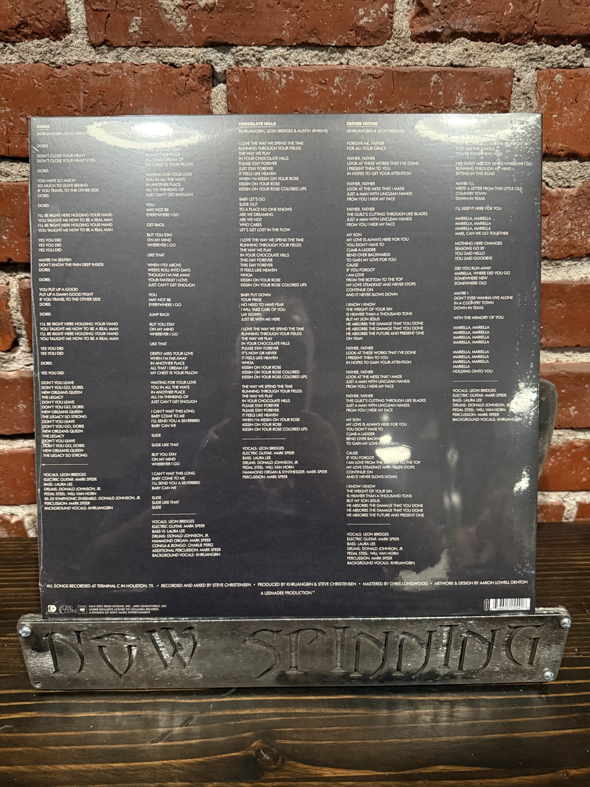 KHRUANGBIN & LEON BRIDGES: Texas Moon LP Vinyl - Image 2