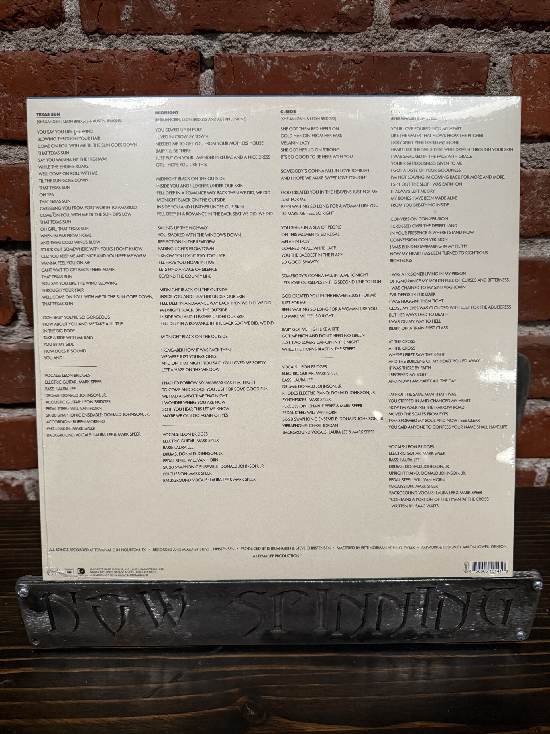 KHRUANGBIN & LEON BRIDGES: Texas Sun LP Vinyl - Image 2