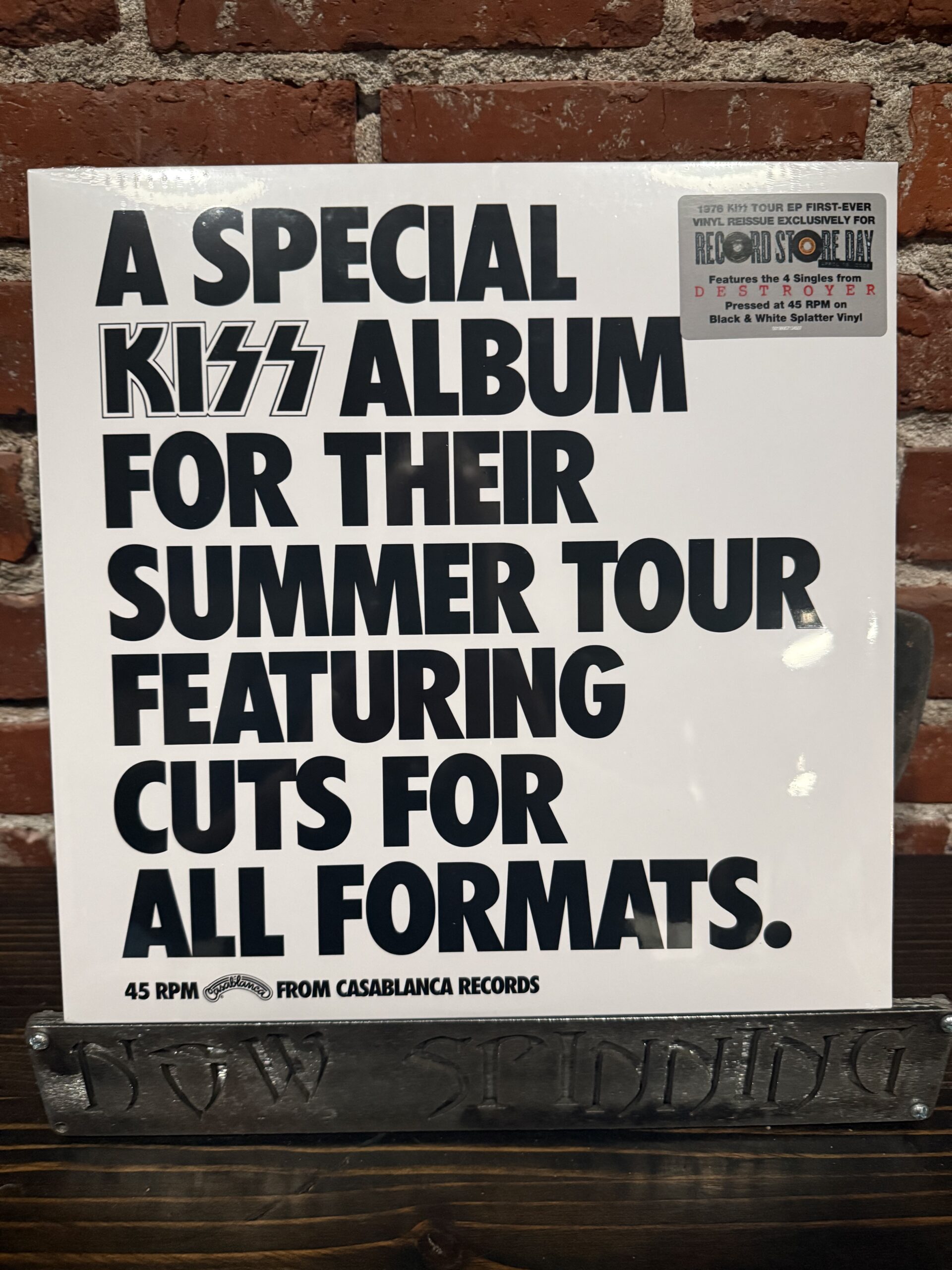 KISS: Special Kiss Tour EP RSD 2026 Black & White Splatter Vinyl