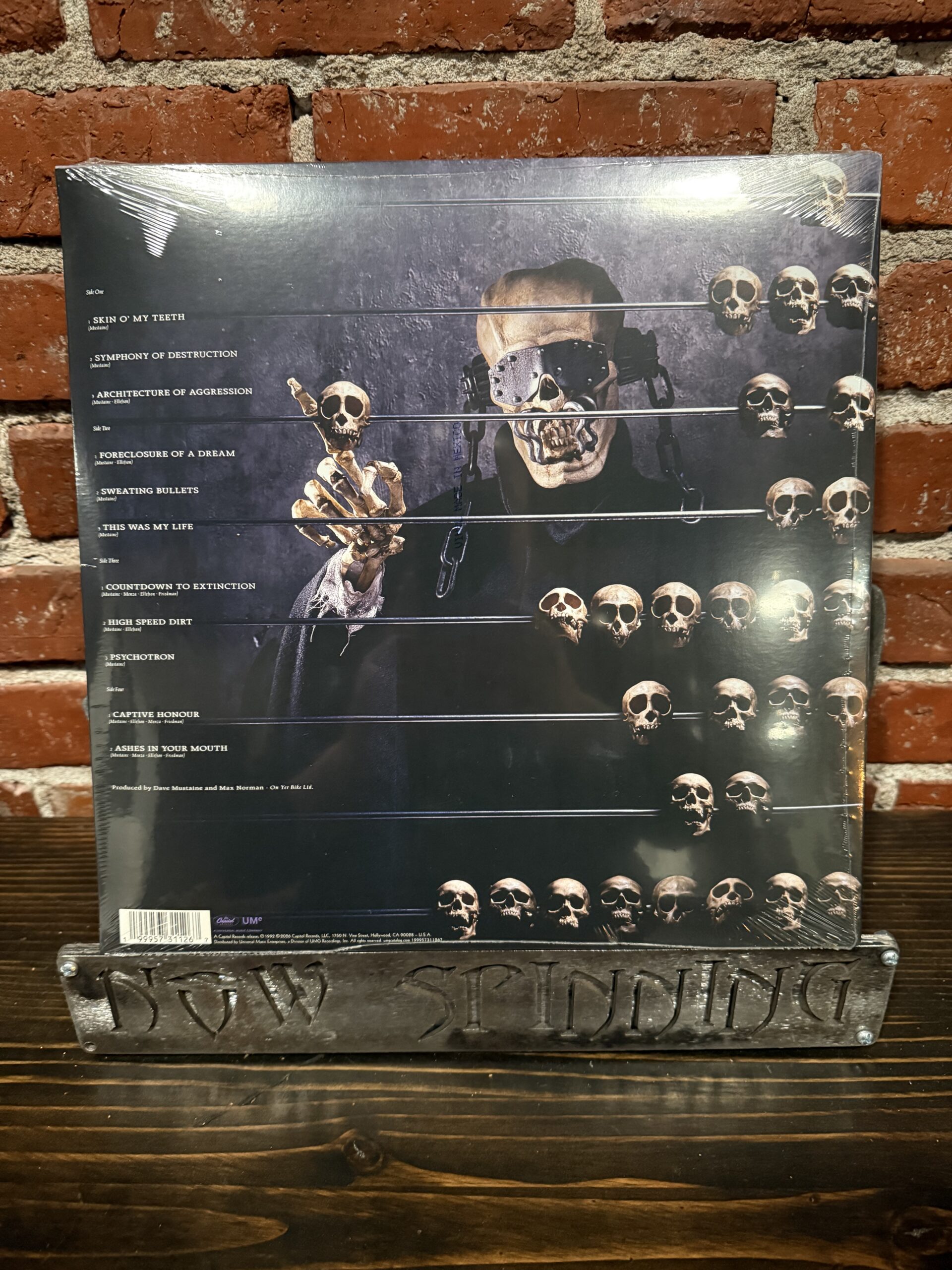 MEGADETH: Countdown to Extinction 2LP Vinyl - Image 2
