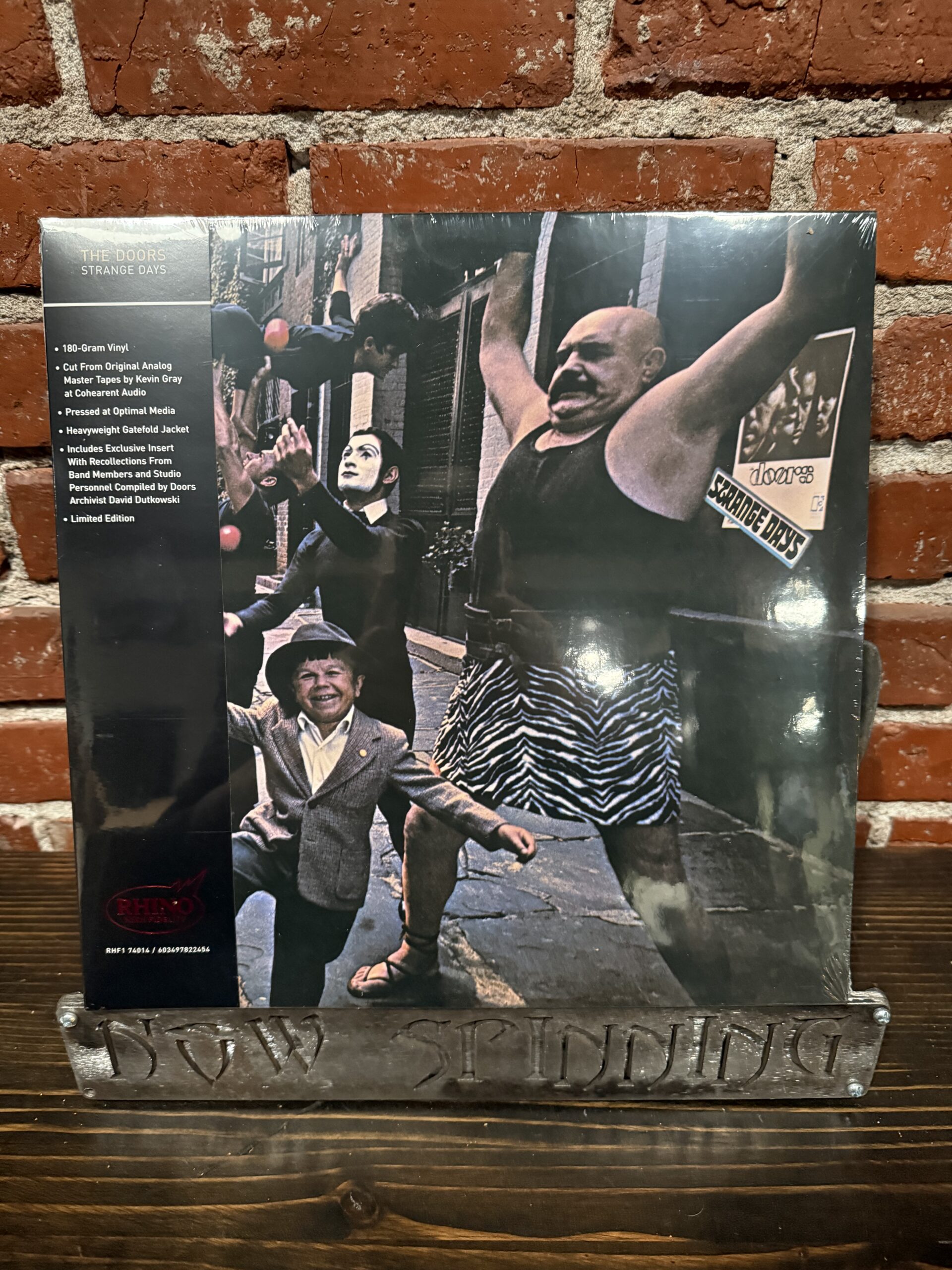 THE DOORS: Strange Days LP Indie Exclusive Rhino Hi-Fi 2024 Remaster Vinyl