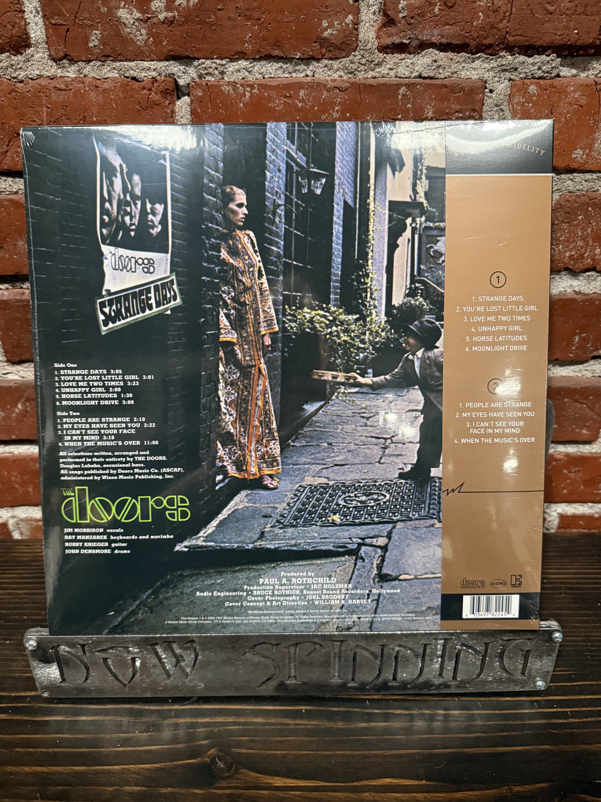 THE DOORS: Strange Days LP Indie Exclusive Rhino Hi-Fi 2024 Remaster Vinyl - Image 2