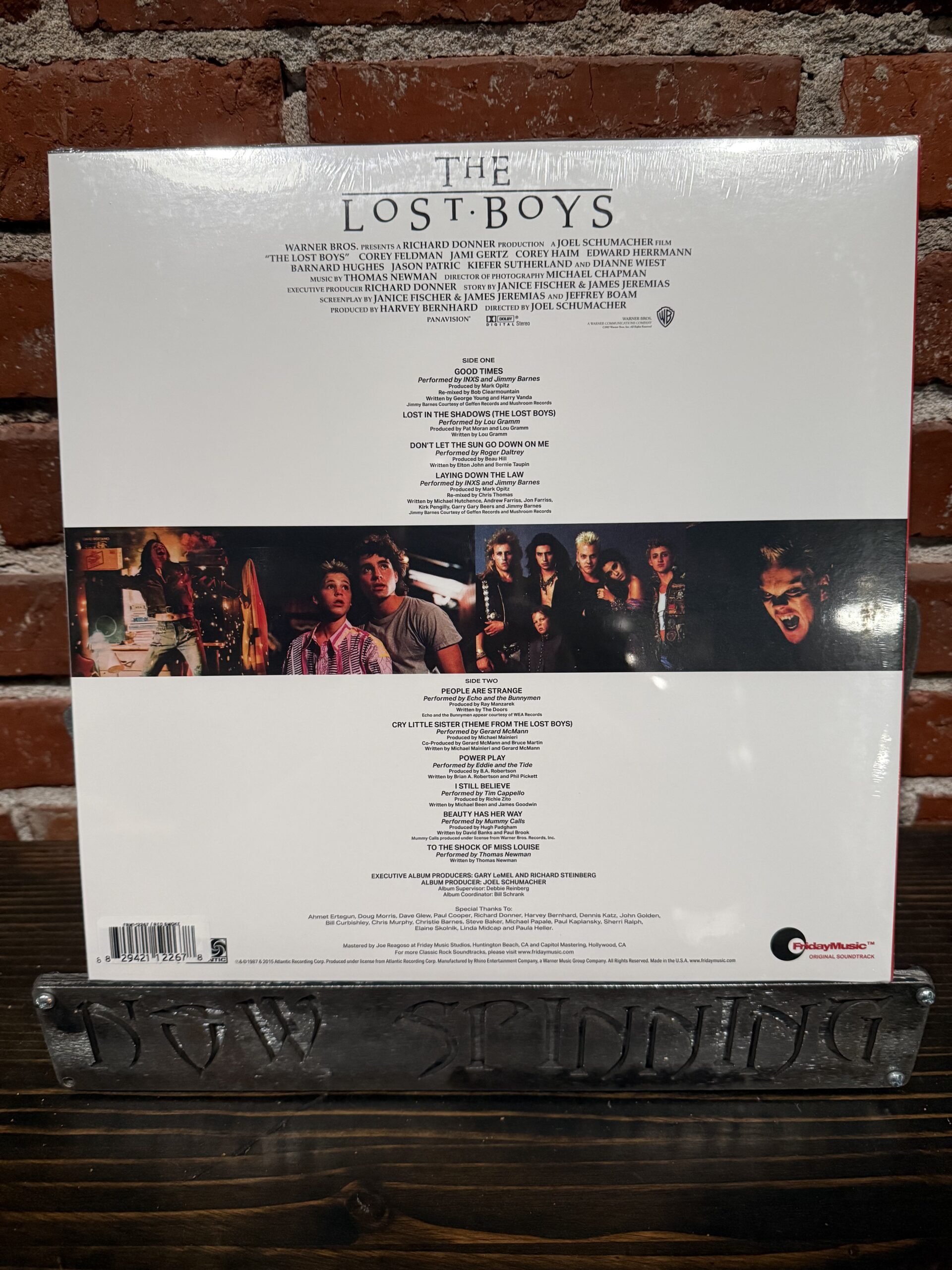 VARIOUS ARTISTS: The Lost Boys OST LP Limited Edition Red Smoke Vinyl - Image 2